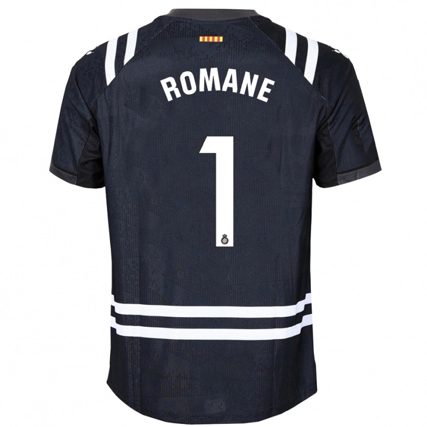 Danxen Pánské Romane Salvador #1 Černá Bílá Brankář Dresy 2025/26 Dres