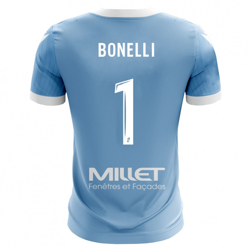 Danxen Pánské Lucas Bonelli #1 Světle Nebesky Modrá Brankář Dresy 2025/26 Dres