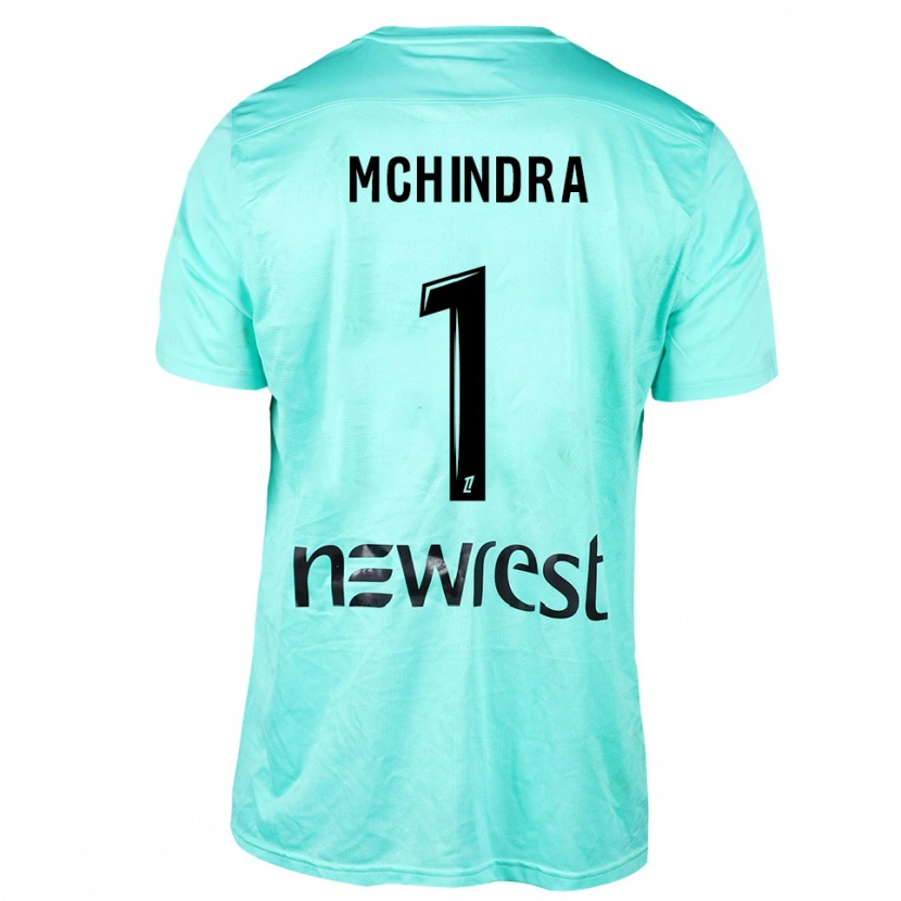 Danxen Pánské Naime Said Mchindra #1 Azurová Černá Brankář Dresy 2025/26 Dres