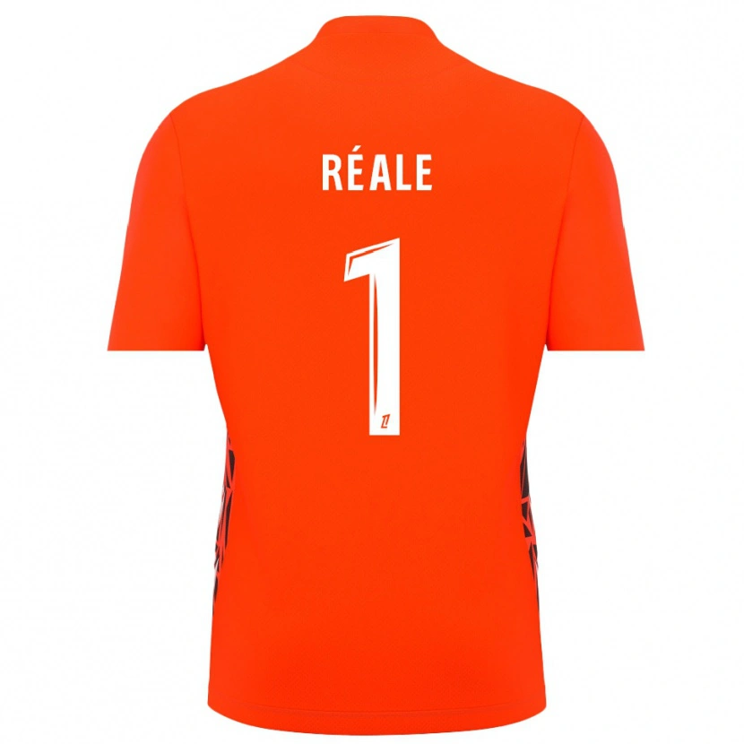 Danxen Pánské Pierre Réale #1 Oranžová Bílá Brankář Dresy 2025/26 Dres