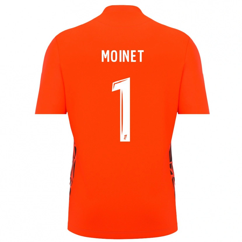 Danxen Pánské Victor Moinet #1 Oranžová Bílá Brankář Dresy 2025/26 Dres
