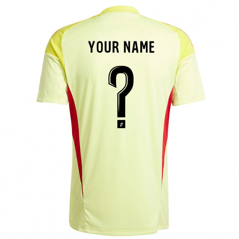 Danxen Pánské Paris FC Světle Žlutá Černá Brankář Dresy 2025/26 Dres