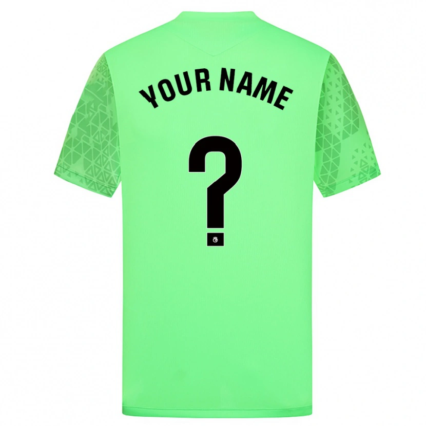 Danxen Pánské Burgos CF Jarní Zelená Černá Brankář Dresy 2025/26 Dres