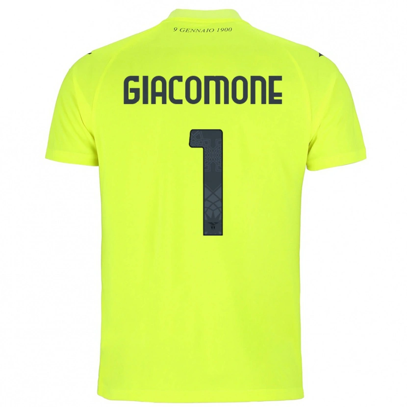Danxen Pánské Giacomo Giacomone #1 Fluorescenční Zelená Brankář Dresy 2025/26 Dres