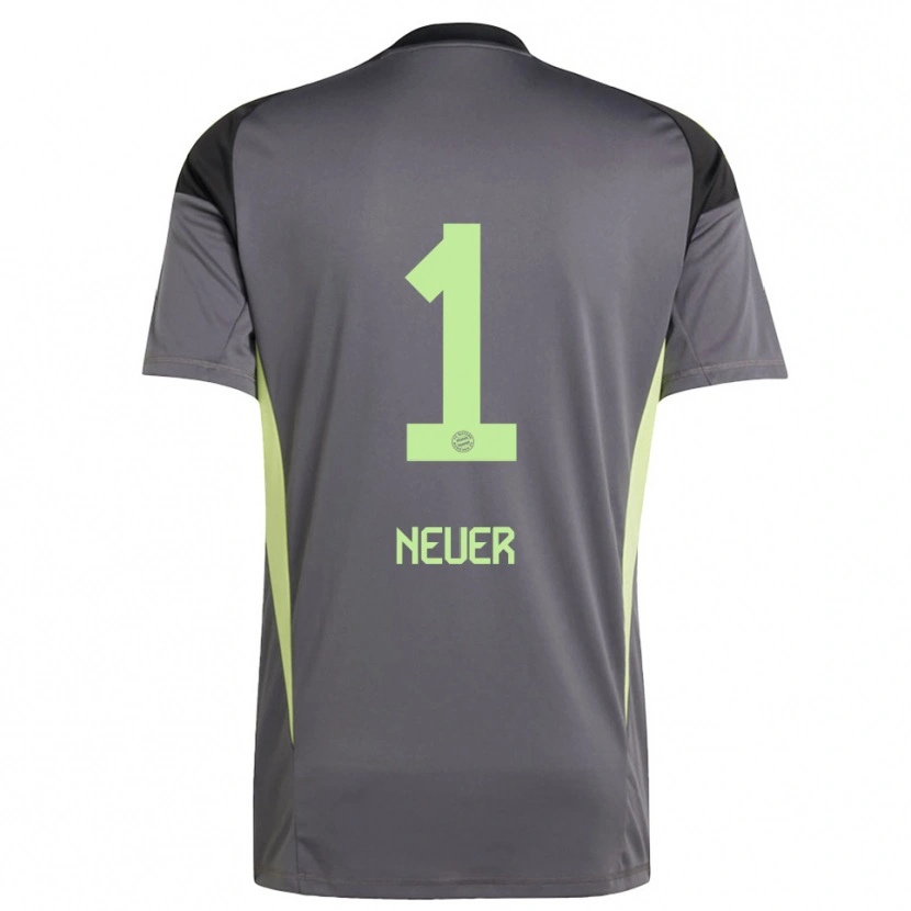 Danxen Pánské Manuel Neuer #1 Černá Zelená Žlutá Brankář Dresy 2025/26 Dres