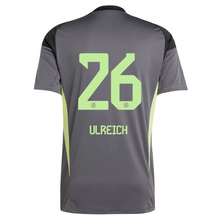 Danxen Pánské Sven Ulreich #26 Černá Zelená Žlutá Brankář Dresy 2025/26 Dres