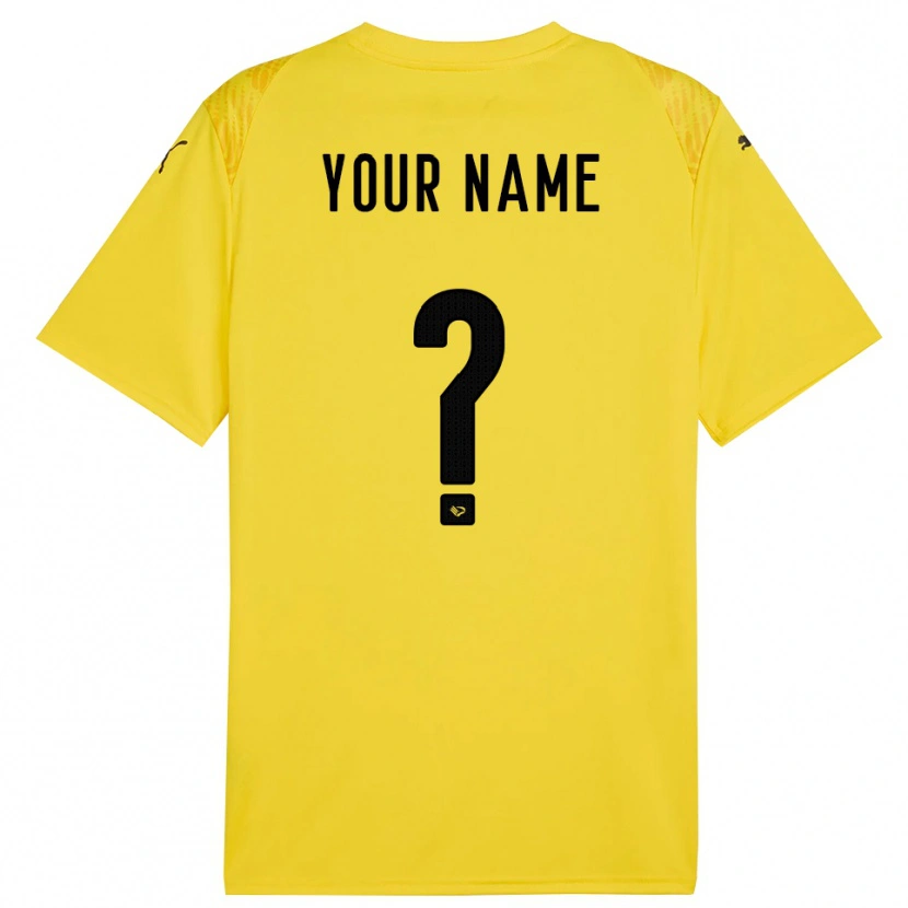 Danxen Pánské Palermo FC Žlutá Černá Brankář Dresy 2025/26 Dres