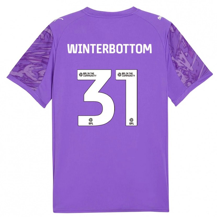 Danxen Pánské Ben Winterbottom #31 Středně Modrá Brankář Dresy 2025/26 Dres