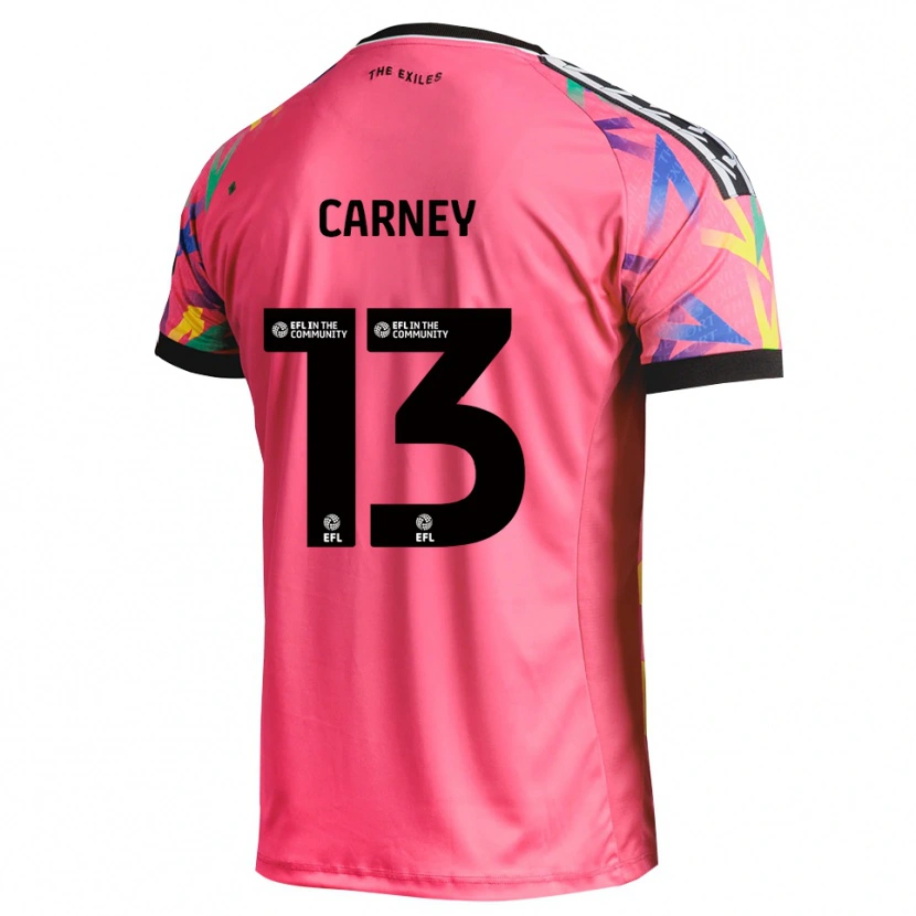 Danxen Pánské Jacob Carney #13 Purpurová Brankář Dresy 2025/26 Dres