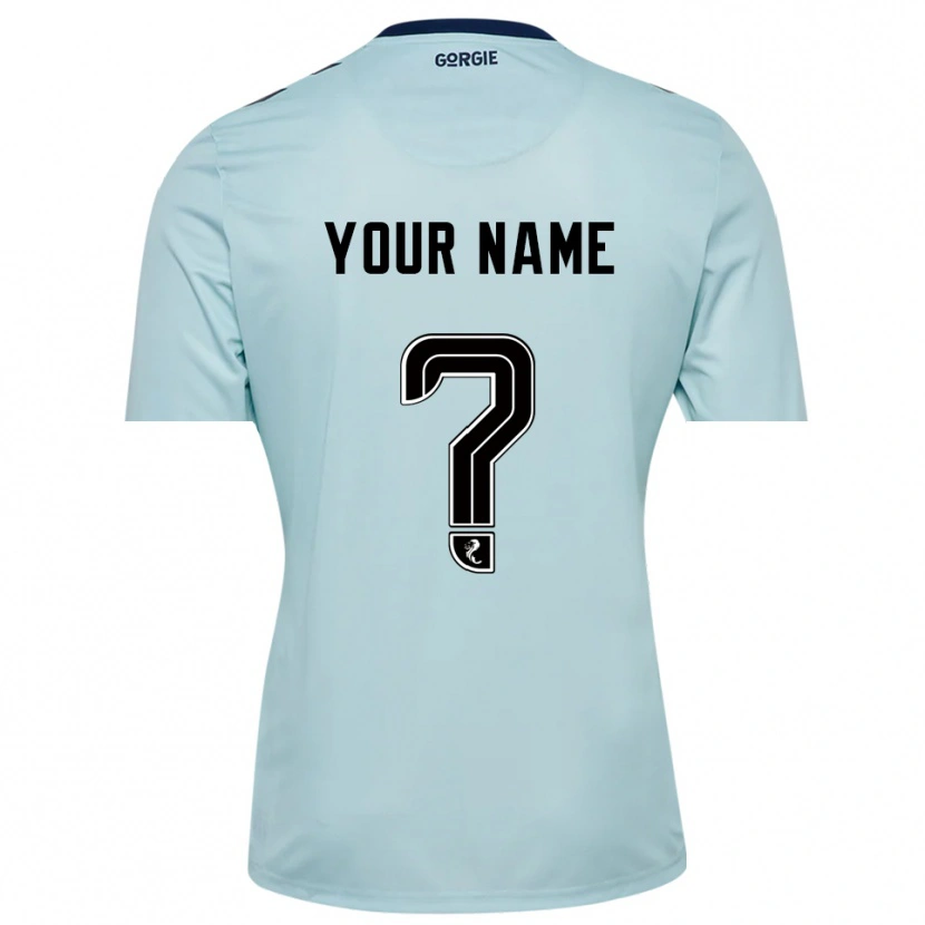 Danxen Pánské Heart of Midlothian Světle Modrá Černá Brankář Dresy 2025/26 Dres