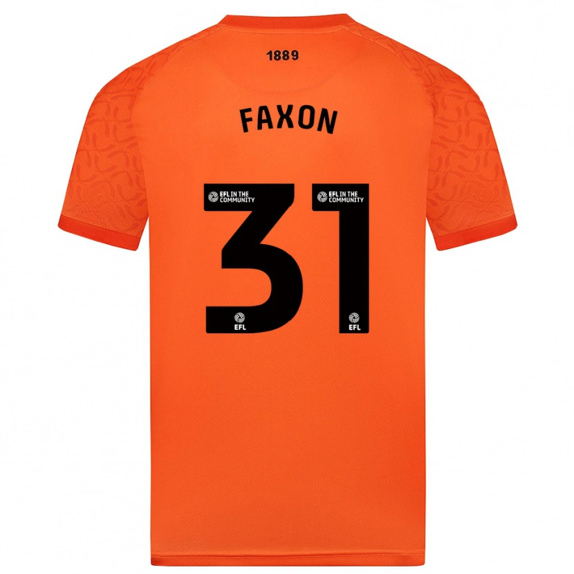 Danxen Pánské Luke Faxon #31 Oranžočerná Brankář Dresy 2025/26 Dres
