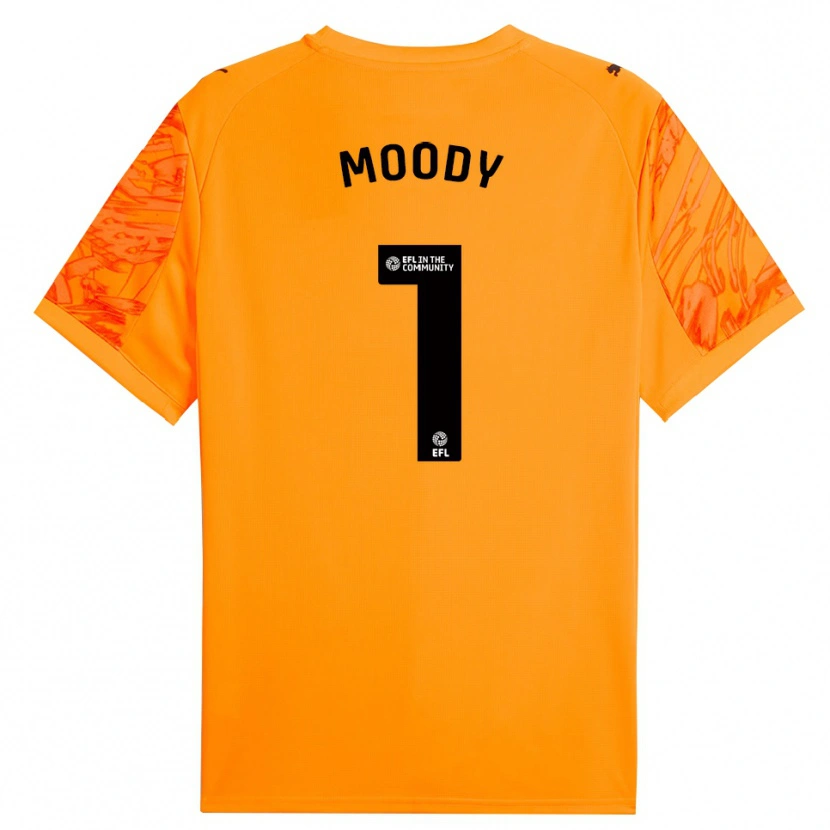 Danxen Pánské Dylan Moody #1 Oranžočerná Brankář Dresy 2025/26 Dres