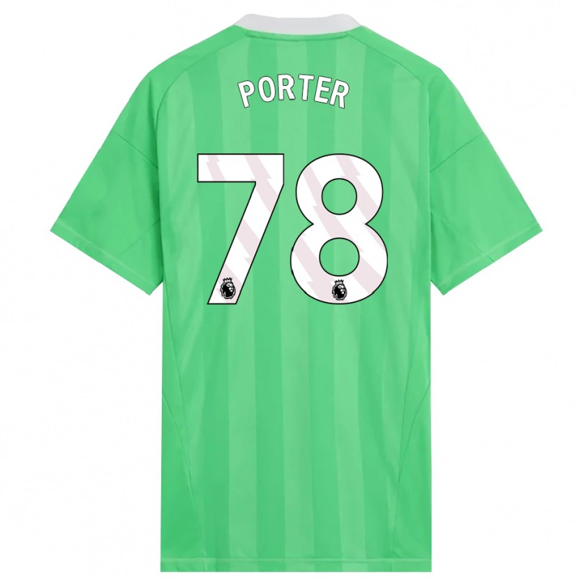 Danxen Pánské Jack Porter #78 Světle Zelená Bílá Brankář Dresy 2025/26 Dres