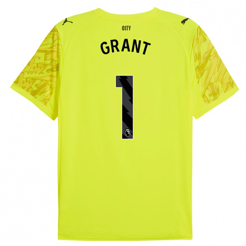 Danxen Pánské True Grant #1 Žlutá Oranžová Černá Brankář Dresy 2025/26 Dres