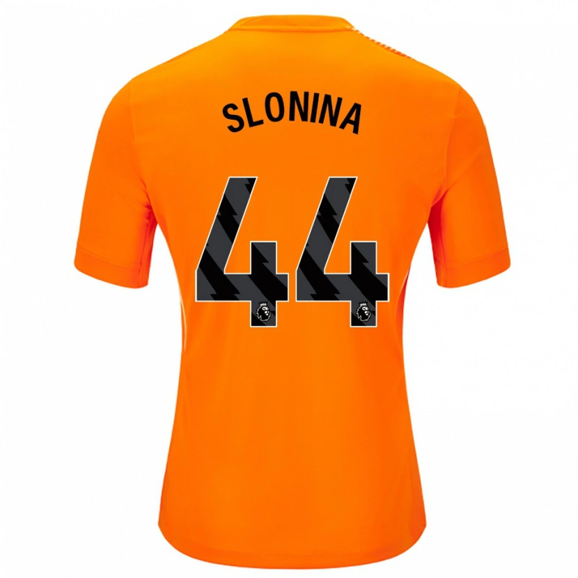 Danxen Pánské Gabriel Slonina #44 Oranžová Černá Brankář Dresy 2025/26 Dres