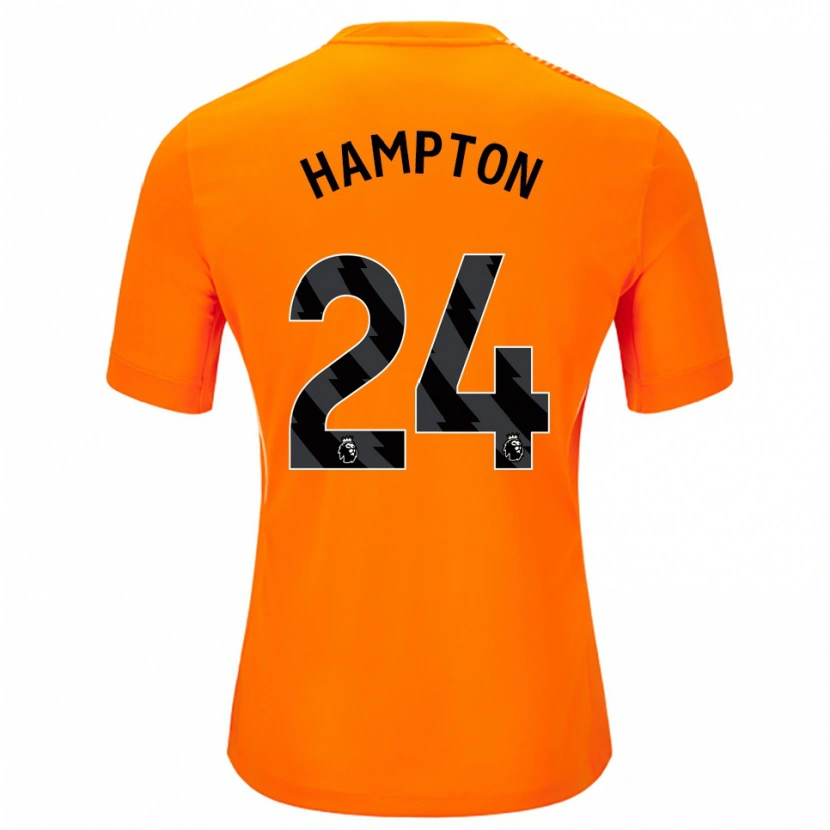 Danxen Pánské Hannah Hampton #24 Oranžová Černá Brankář Dresy 2025/26 Dres