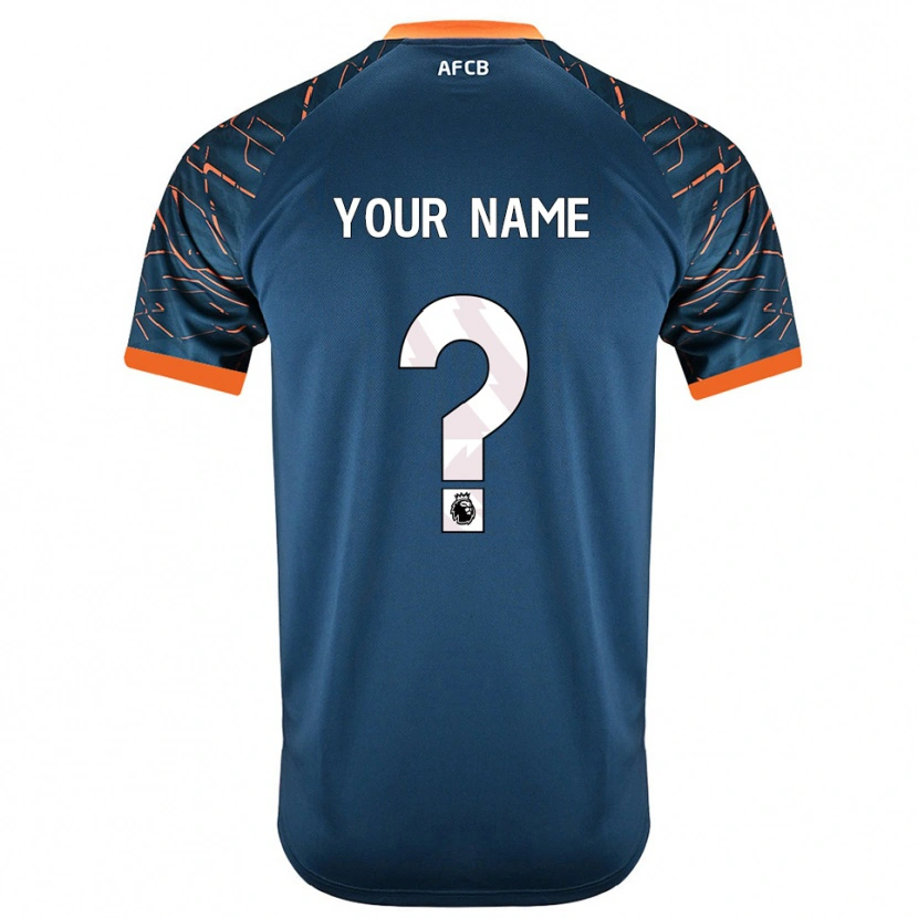 Danxen Pánské AFC Bournemouth Tmavě Břidlicově Modrá Brankář Dresy 2025/26 Dres