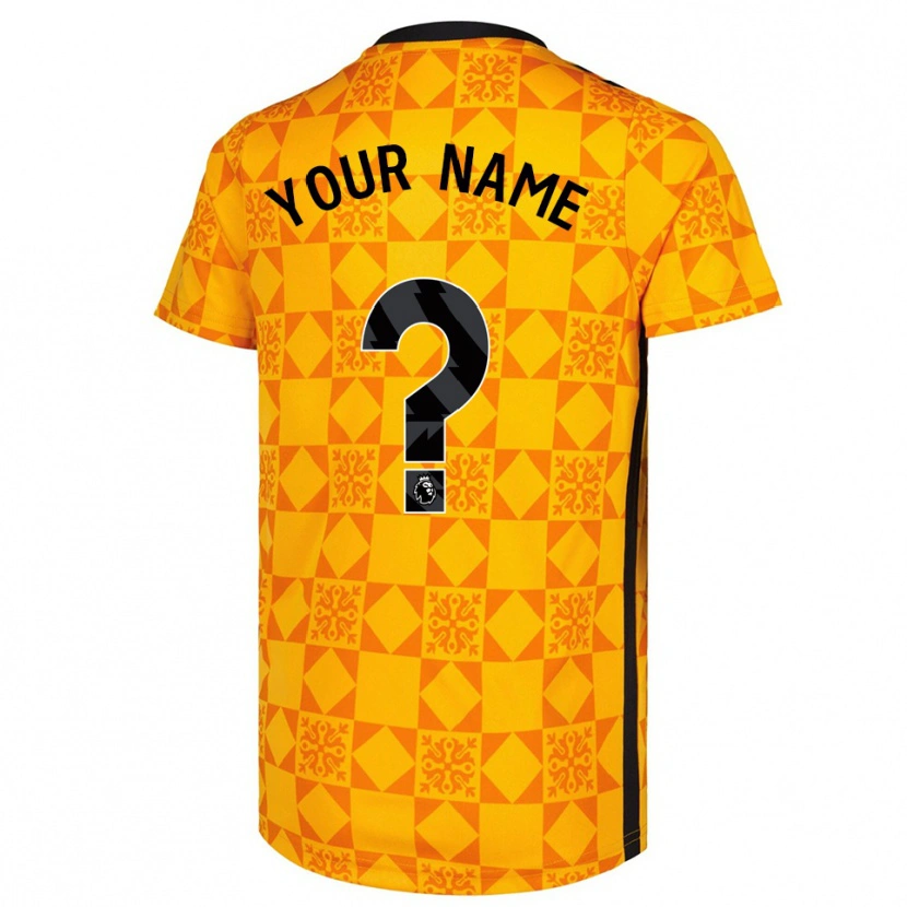 Danxen Pánské Sunderland AFC Žlutá Černá Brankář Dresy 2025/26 Dres