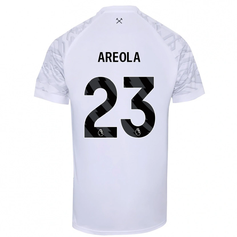 Danxen Pánské Alphonse Areola #23 Bílá Černá Brankář Dresy 2025/26 Dres
