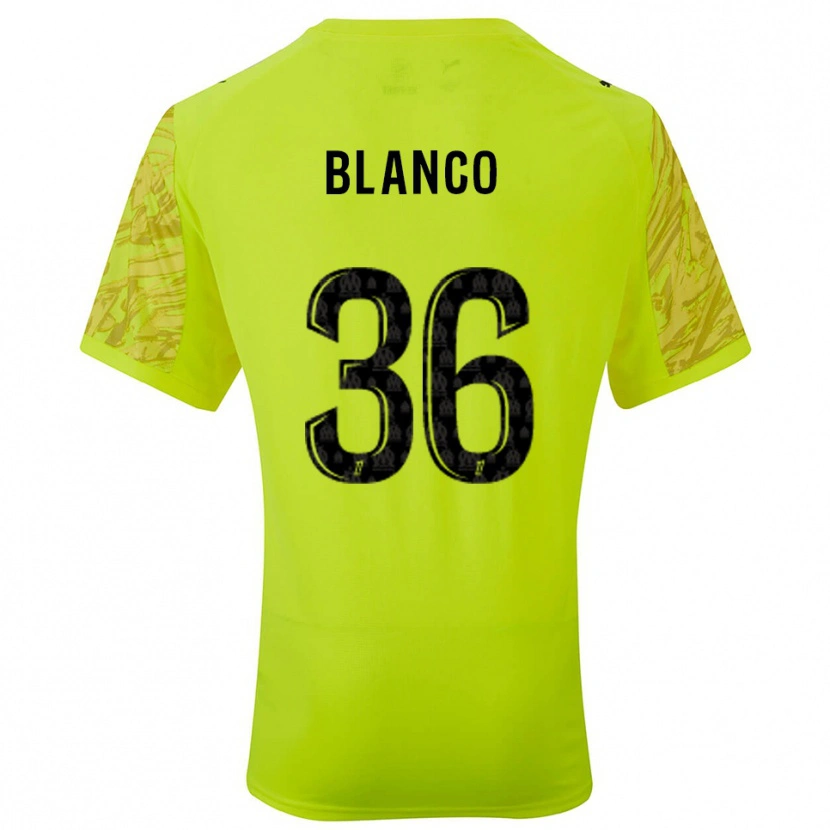 Danxen Pánské Rubén Blanco #36 Fluorescenční Zelená Černá Brankář Dresy 2025/26 Dres