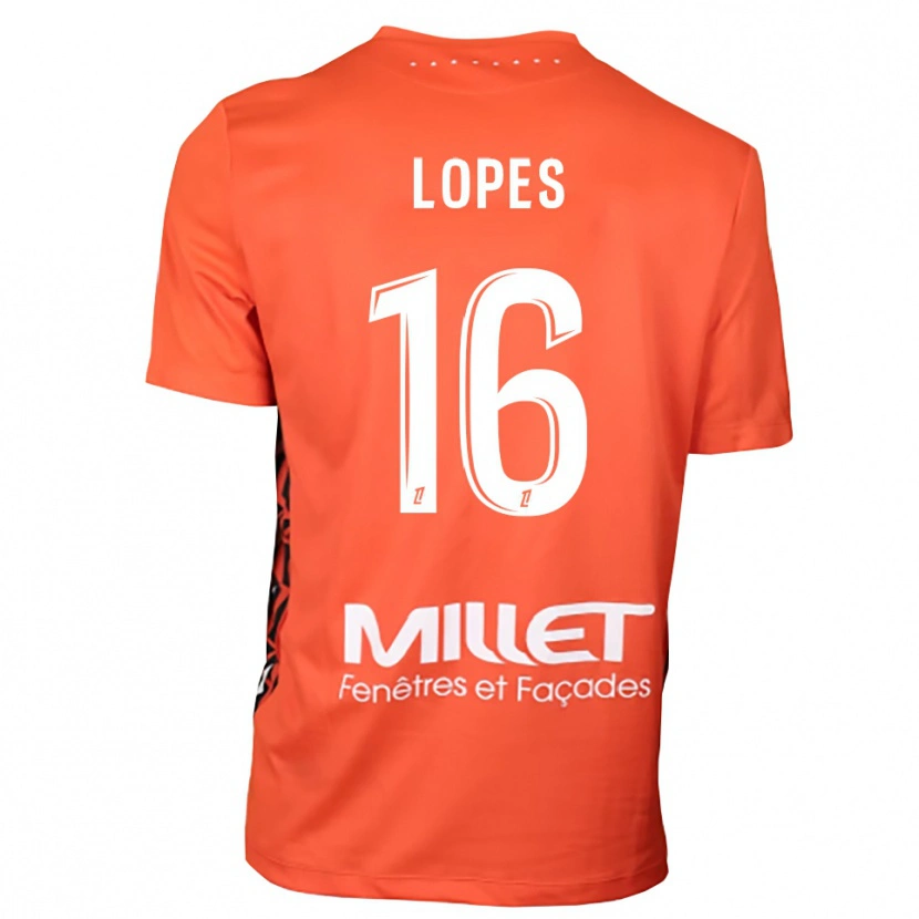 Danxen Pánské Anthony Lopes #16 Oranžová Bílá Brankář Dresy 2025/26 Dres