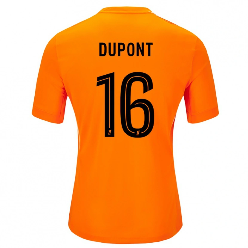Danxen Pánské Raphaël Dupont #16 Oranžová Černá Brankář Dresy 2025/26 Dres