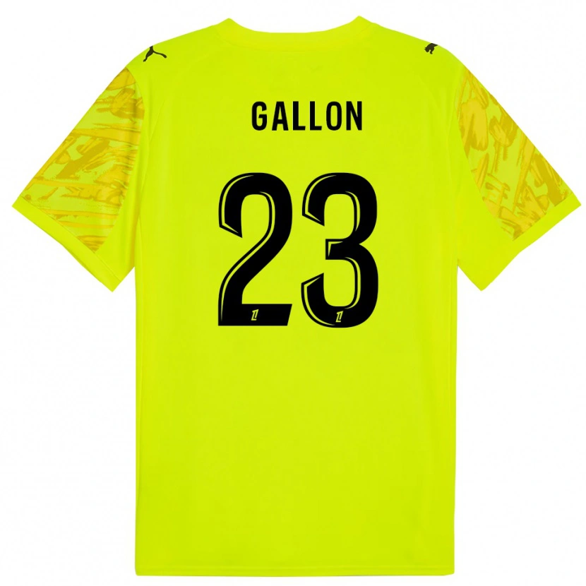 Danxen Pánské Gauthier Gallon #23 Fluorescenční Zelená Žlutá Brankář Dresy 2025/26 Dres