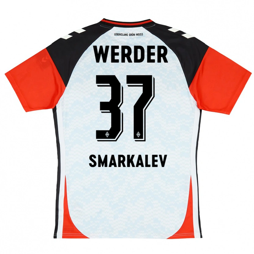 Danxen Pánské Stefan Smarkalev #37 Černá Červená Žlutá Brankář Dresy 2025/26 Dres