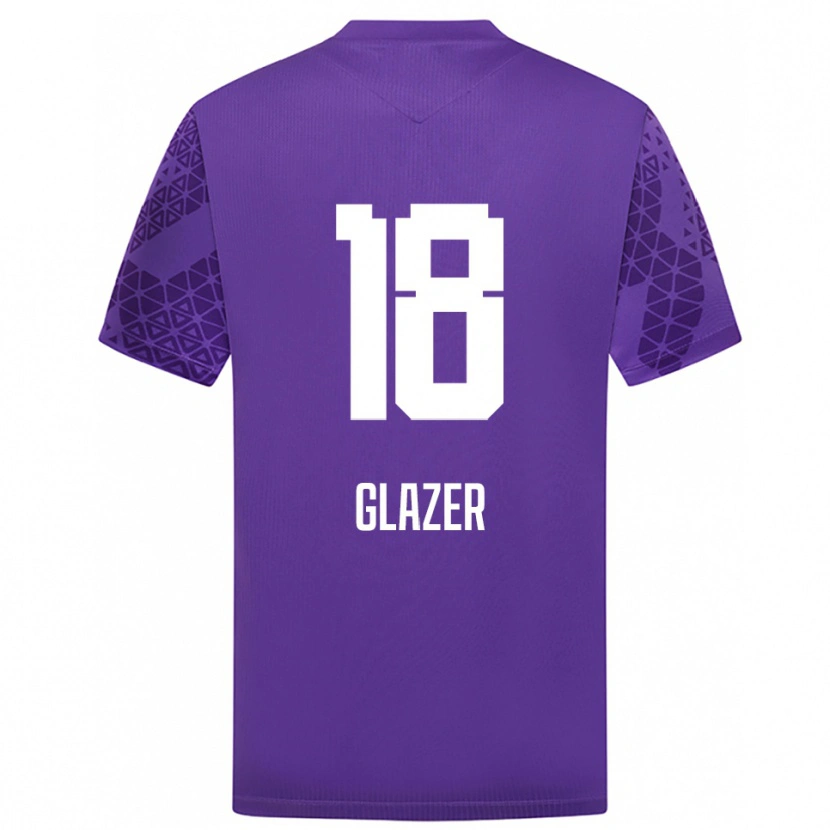 Danxen Pánské Omri Glazer #18 Indigo Bílá Brankář Dresy 2025/26 Dres