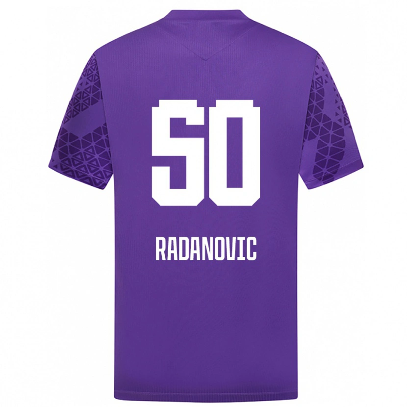 Danxen Pánské Savo Radanovic #50 Indigo Bílá Brankář Dresy 2025/26 Dres