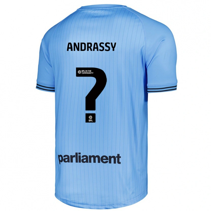 Danxen Dámské Oliver Andrassy #0 Světlě Nebesky Modrá Brankář Dresy 2025/26 Dres