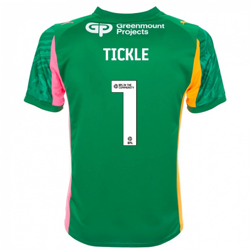Danxen Dámské Sam Tickle #1 Zelená Růžová Oranžová Brankář Dresy 2025/26 Dres
