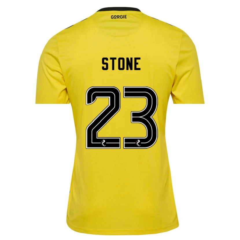 Danxen Dámské Harry Stone #23 Červená Žlutá Černá Brankář Dresy 2025/26 Dres