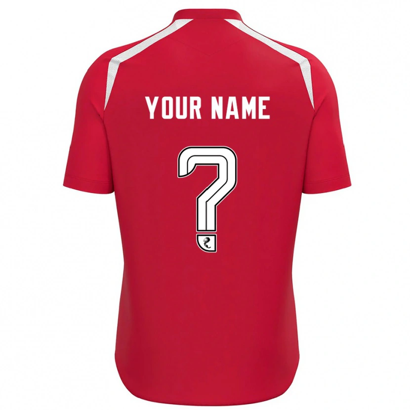 Danxen Dámské St Johnstone Bílá Červená Brankář Dresy 2025/26 Dres