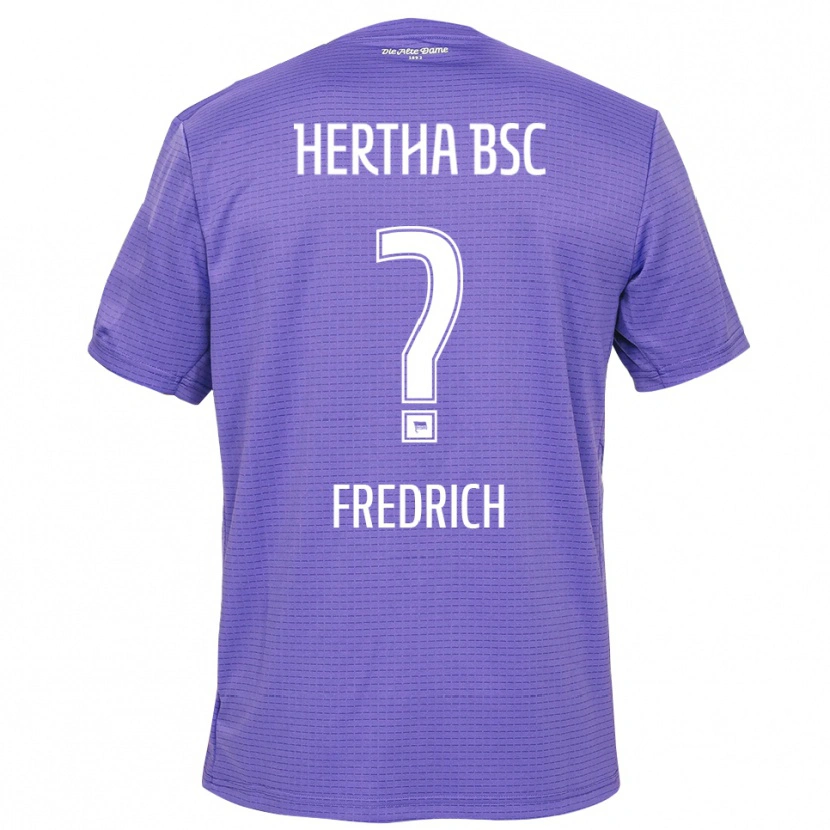 Danxen Dámské Marco Fredrich #0 Fialová Bílá Brankář Dresy 2025/26 Dres