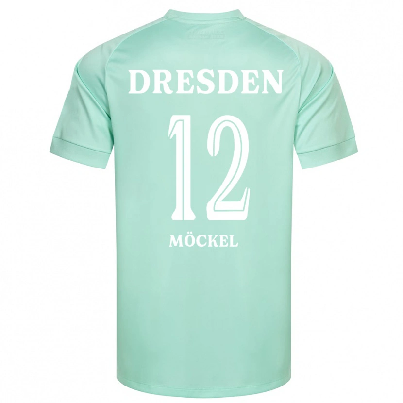 Danxen Dámské Richard Möckel #12 Světle Zelená Bílá Brankář Dresy 2025/26 Dres