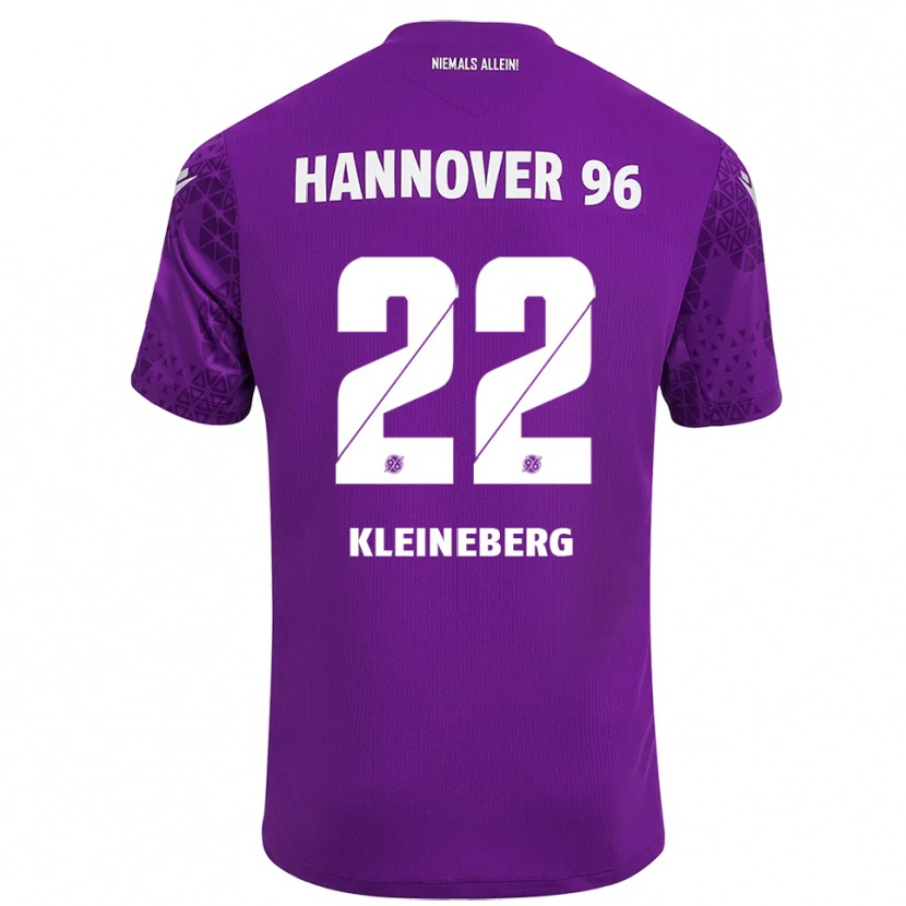 Danxen Dámské Philip Kleineberg #22 Fialová Bílá Brankář Dresy 2025/26 Dres