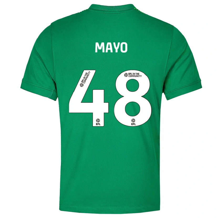 Danxen Dámské Bradley Mayo #48 Zelenobílá Brankář Dresy 2025/26 Dres