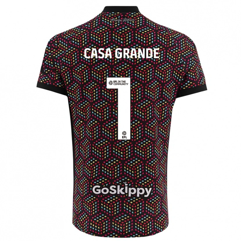 Danxen Dámské Josey Casa-Grande #1 Černobílá Brankář Dresy 2025/26 Dres