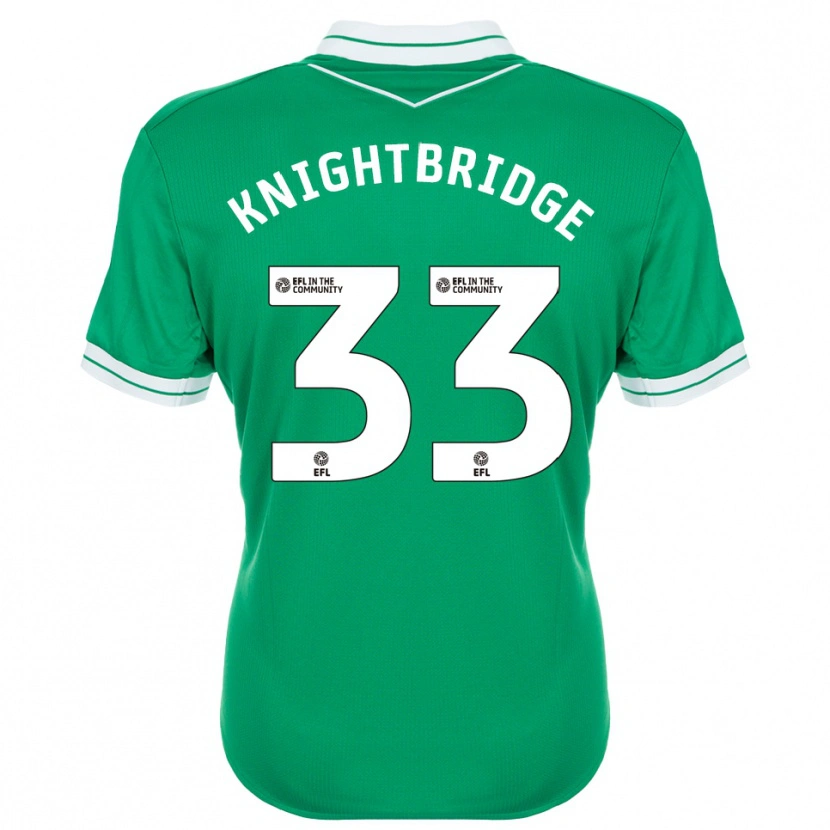 Danxen Dámské Jacob Knightbridge #33 Zelenobílá Brankář Dresy 2025/26 Dres