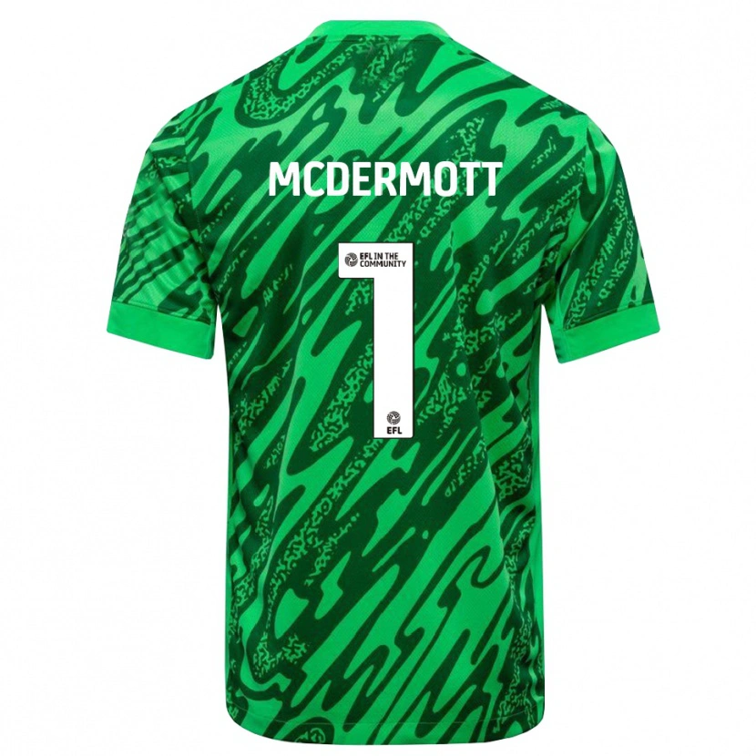 Danxen Dámské Conal McDermott #1 Lesní Zelená Brankář Dresy 2025/26 Dres