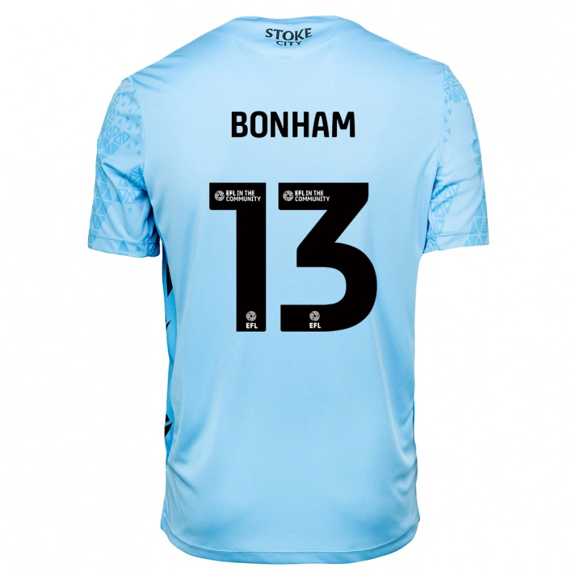 Danxen Dámské Jack Bonham #13 Nebesky Modrá Černá Brankář Dresy 2025/26 Dres