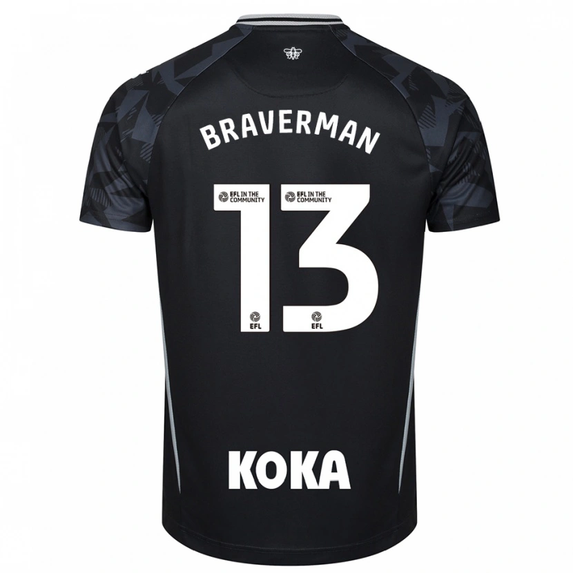 Danxen Dámské Zack Braverman #13 Černomodrá Brankář Dresy 2025/26 Dres