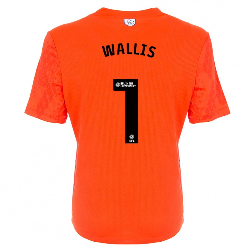 Danxen Dámské Joe Wallis #1 Oranžočerná Brankář Dresy 2025/26 Dres