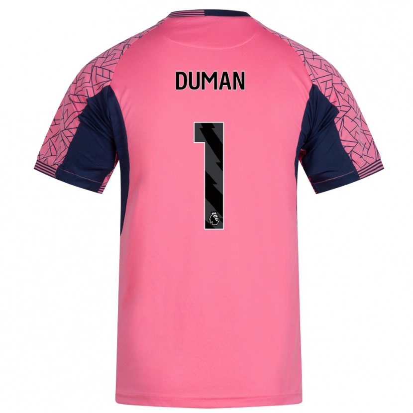 Danxen Dámské Layla-Belle Duman #1 Růžová Černá Brankář Dresy 2025/26 Dres