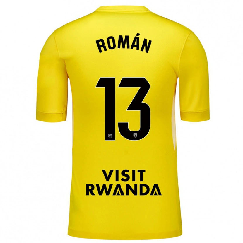 Danxen Dámské Francis Holgado #13 Žlutá Černá Brankář Dresy 2025/26 Dres