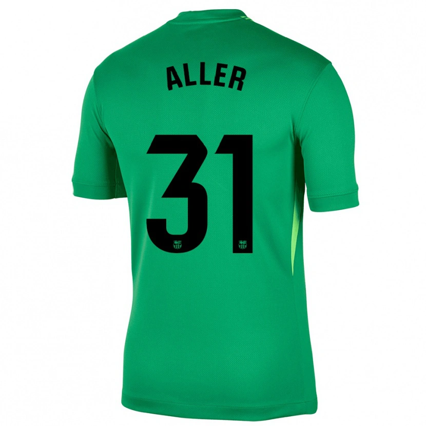 Danxen Dámské Eder Aller #31 Zelená Černá Brankář Dresy 2025/26 Dres