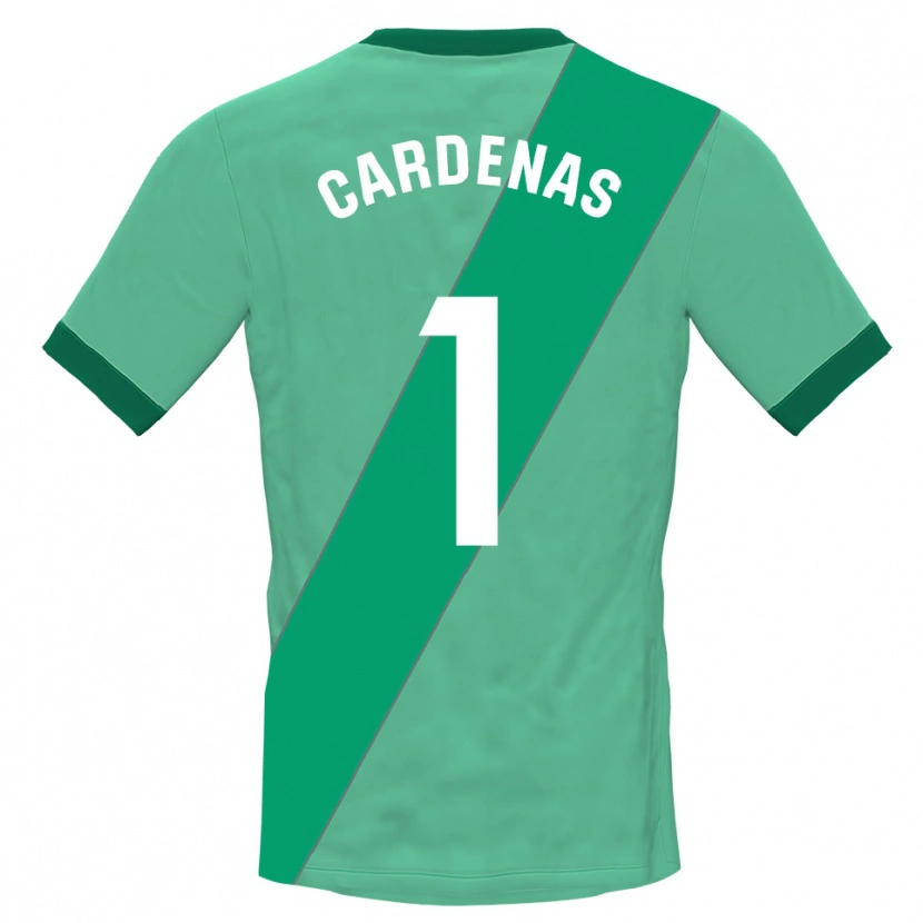 Danxen Dámské Dani Cárdenas #1 Zelená Černá Brankář Dresy 2025/26 Dres