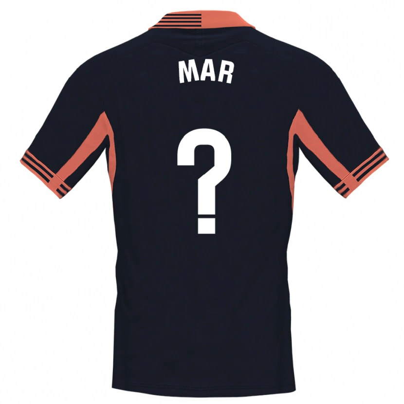 Danxen Dámské Mar Segarra Casanova #0 Černá Bílá Oranžová Brankář Dresy 2025/26 Dres