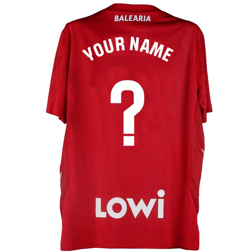 Danxen Dámské Levante UD Červená Bílá Brankář Dresy 2025/26 Dres